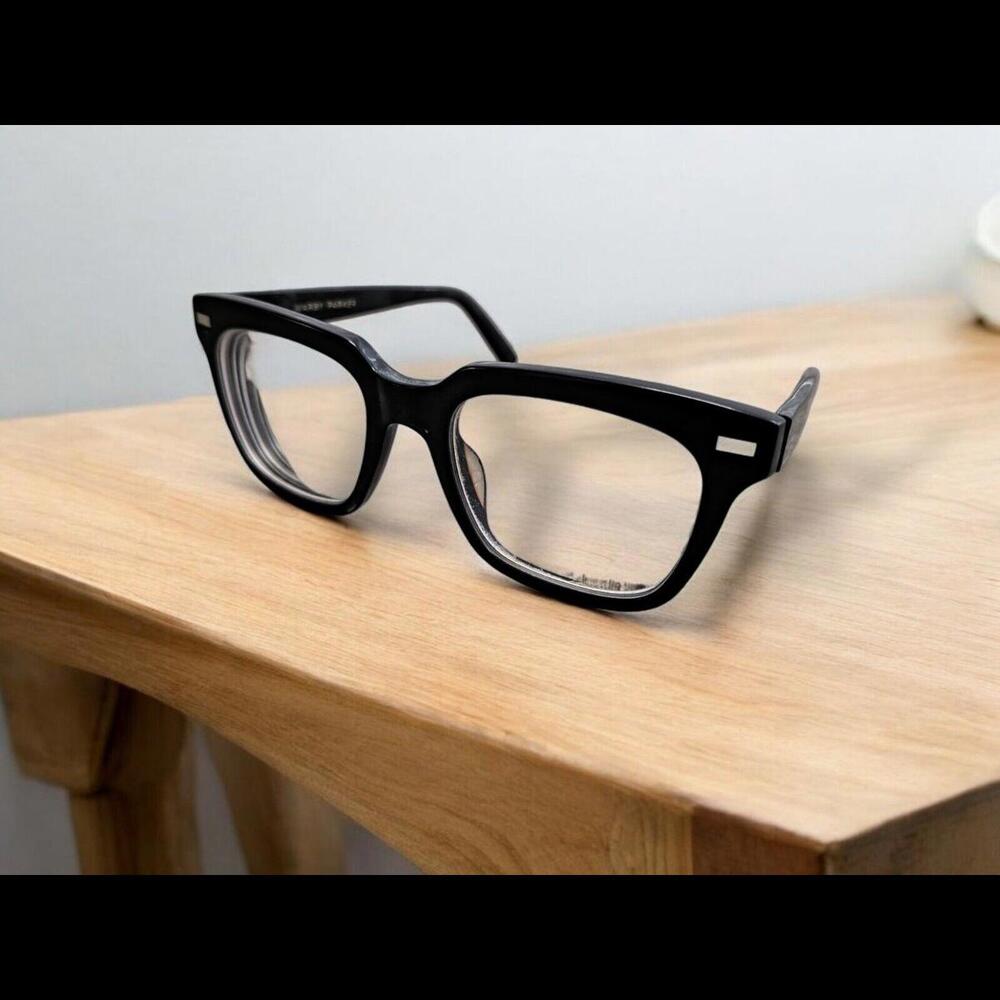 Warby Parker Eyeglasses Frame Winston 100 Black Mens Womens 49[]19 140 #4803